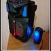 Boxa portabila bluetooth + o boxa mica,